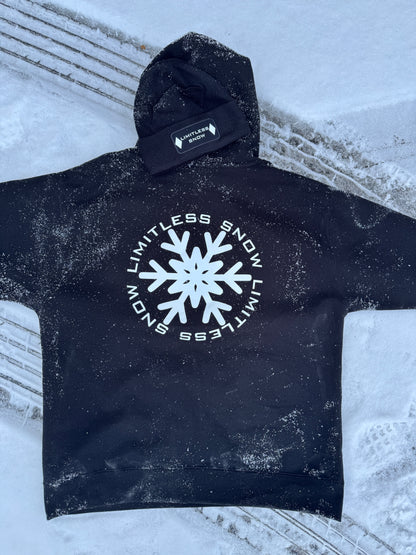 LIMITLESS Snow Beanie+Hoodie Combo